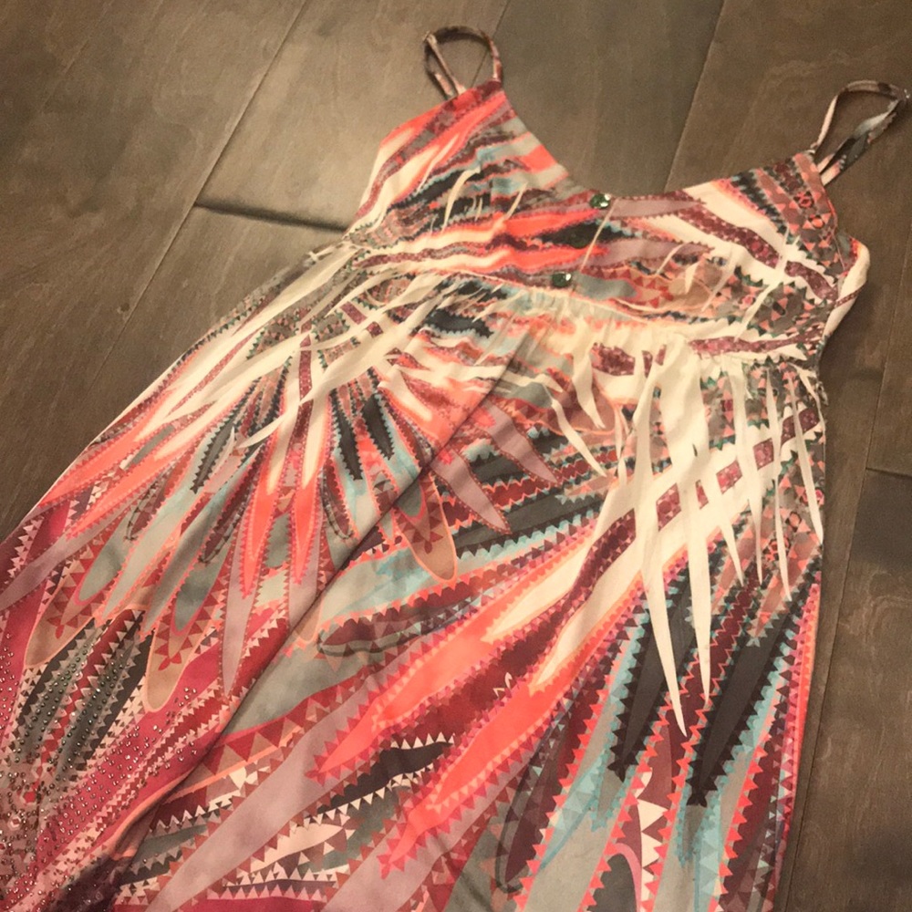 Colorful maxi dress